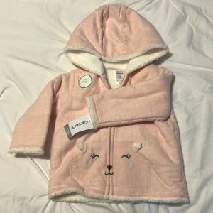 NWT Carter’s Baby Girls G collection 12M coat